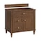 James Martin Vanities 36'' Single Vanity, Mid-Century Walnut 424-V36-WLT - alternate 3